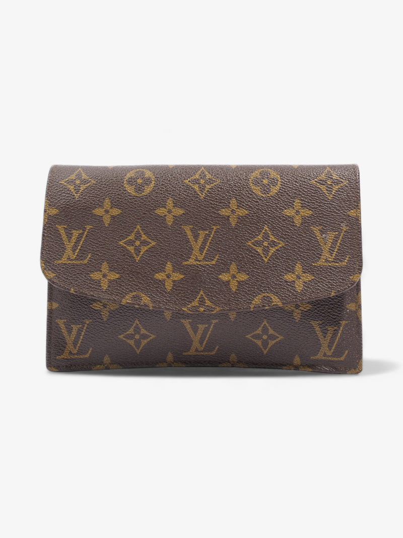  Louis Vuitton Pochette Rabat 18 Monogram Coated Canvas