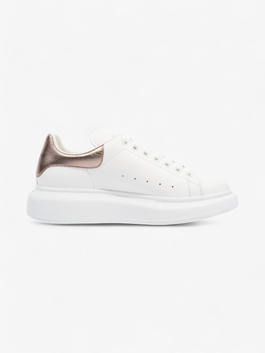 Alexander McQueen Oversized Sneakers White / Rose Gold Leather EU 41 UK 8 Image 4