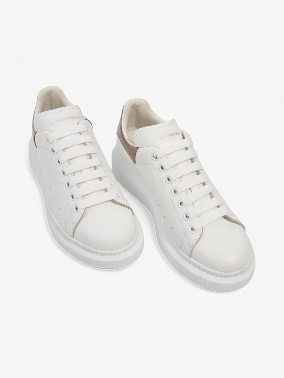 Alexander McQueen Oversized Sneakers White / Rose Gold Leather EU 41 UK 8 Image 8