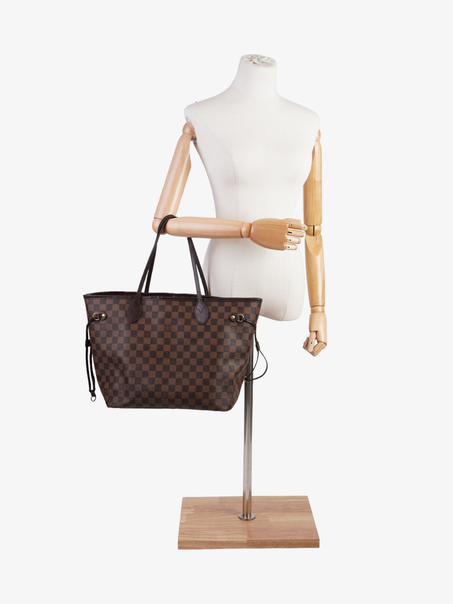 Louis Vuitton Neverfull Damier Ebene Coated Canvas MM Image 2