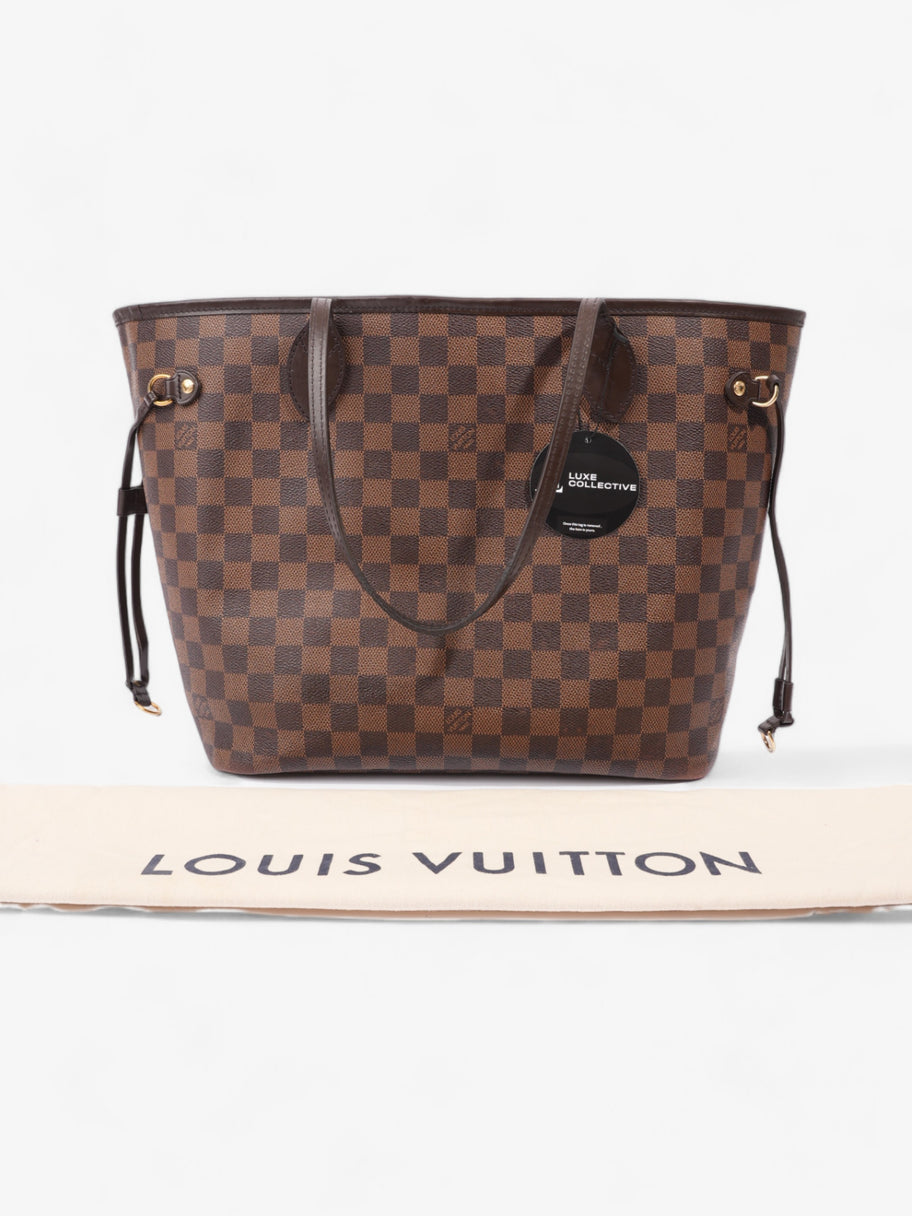 Louis Vuitton Neverfull Damier Ebene Coated Canvas MM Image 11