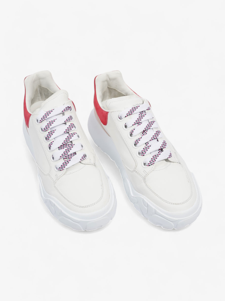 Alexander McQueen Court Sneakers White / Pink Leather EU 39 UK 6 Image 8