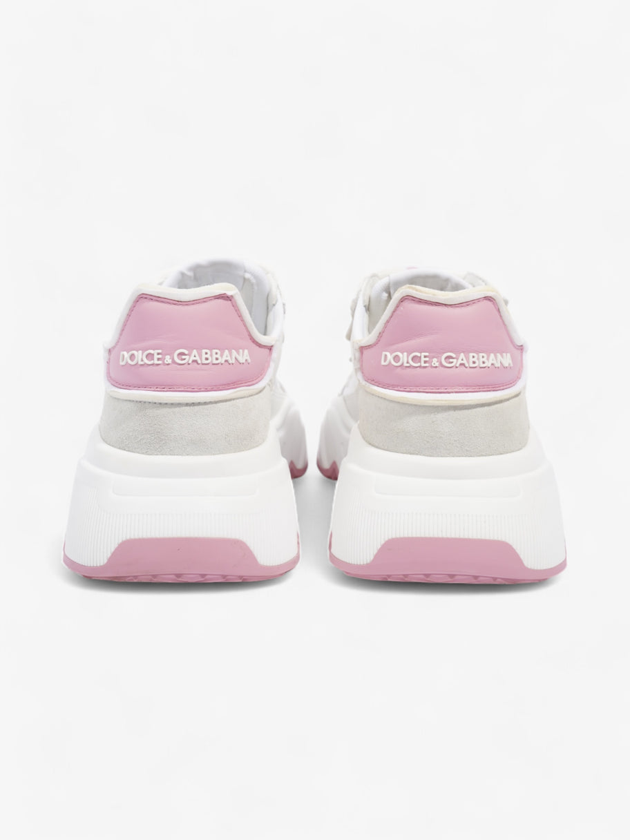 Dolce and Gabbana Daymaster White / Pink Suede EU 40 UK 7 Image 6