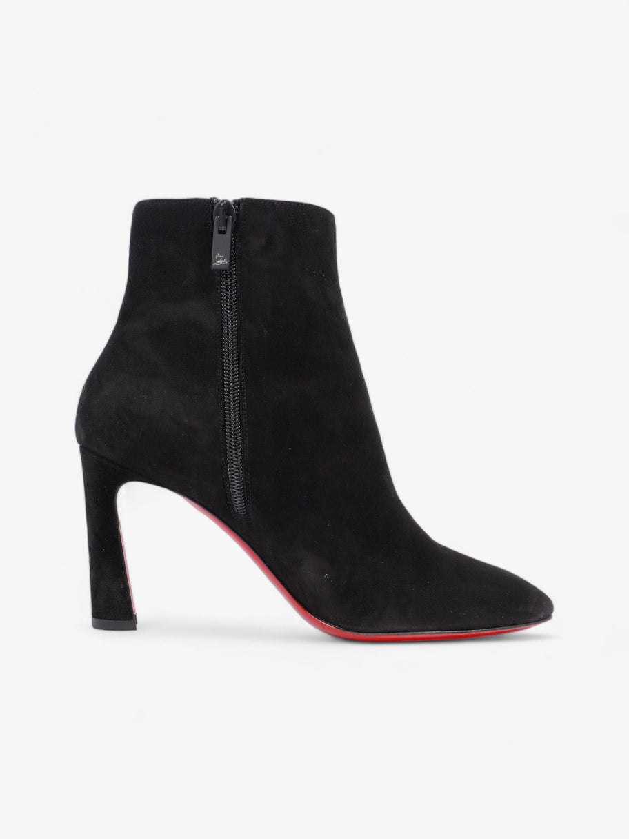 Christian Louboutin So Eleanor  85 Black Suede EU 37.5 UK 4.5 Image 4