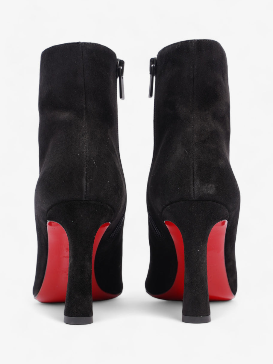 Christian Louboutin So Eleanor  85 Black Suede EU 37.5 UK 4.5 Image 6