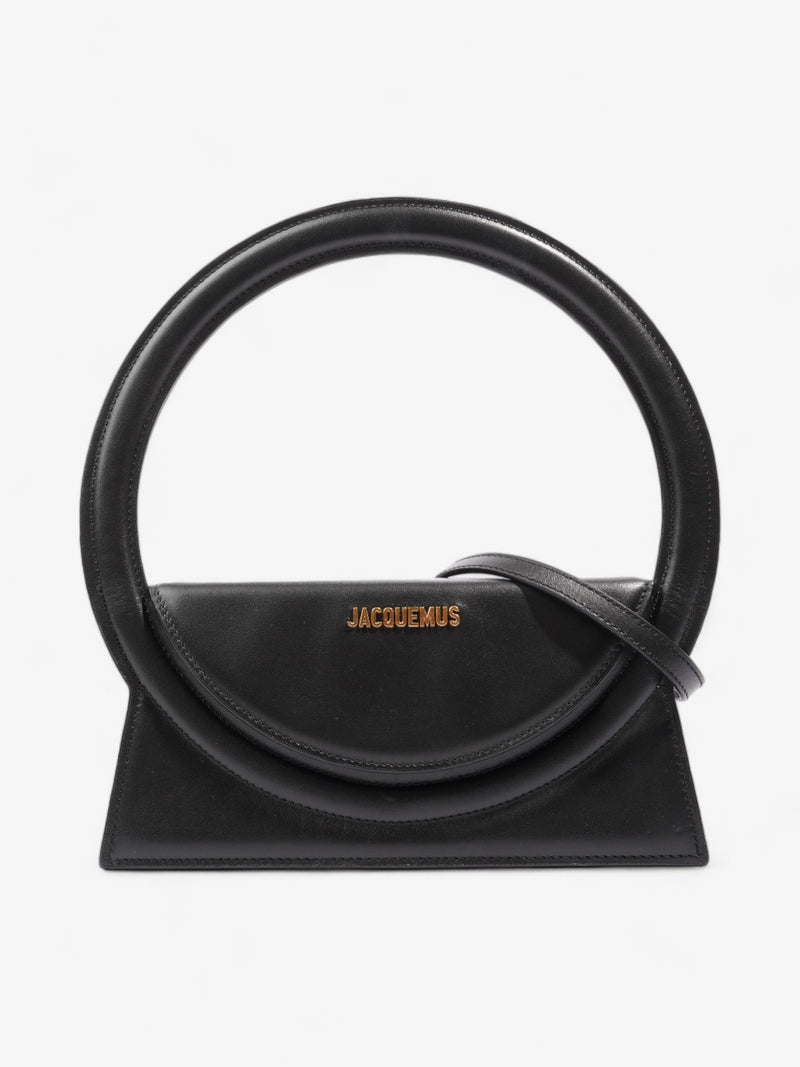  Jacquemus Le Sac Rond Black Leather