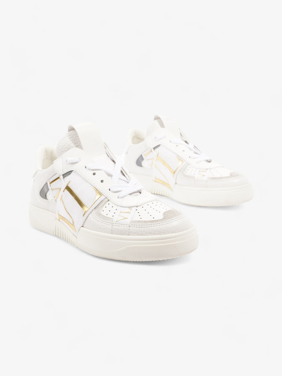 Valentino VL7N White / Gold Calfskin Leather EU 39 UK 6 Image 2