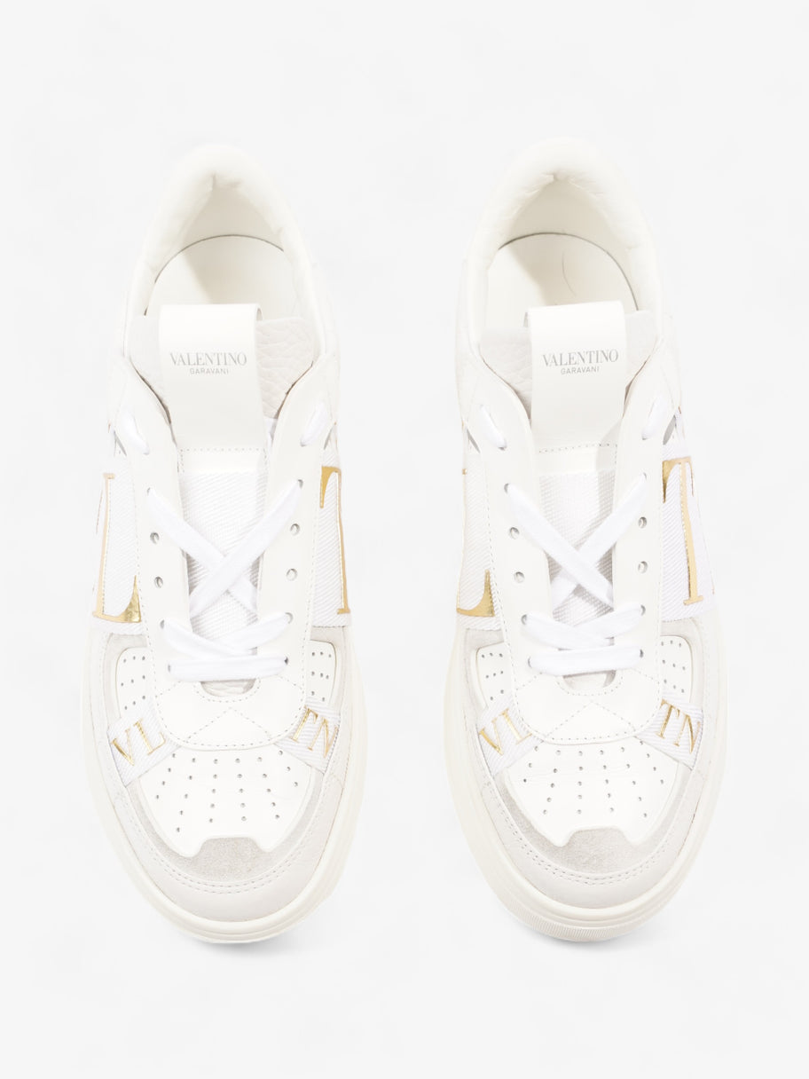 Valentino VL7N White / Gold Calfskin Leather EU 39 UK 6 Image 8