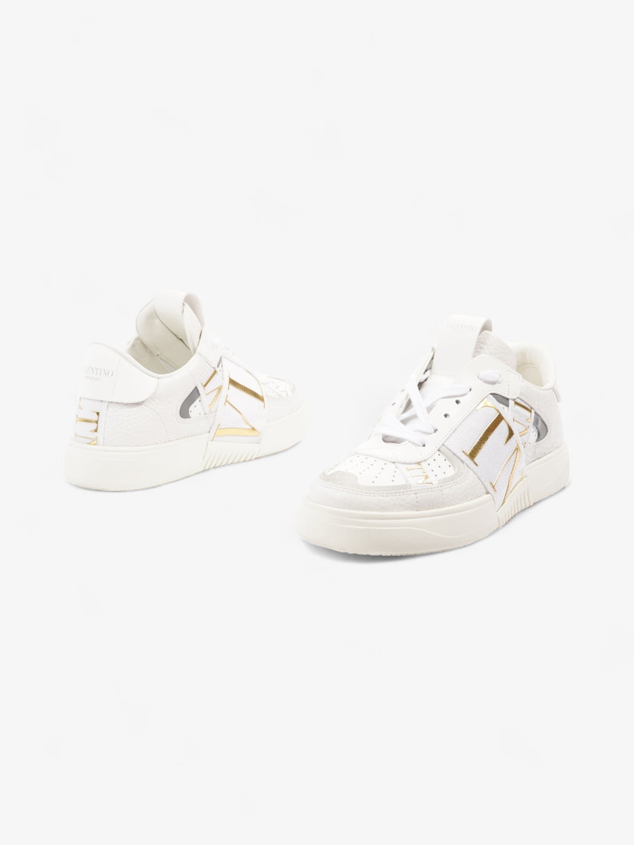 Valentino VL7N White / Gold Calfskin Leather EU 39 UK 6 Image 9