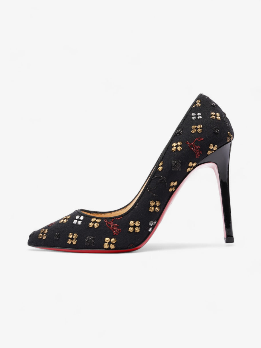 Christian Louboutin Pigalle Loubi In The Sky 100mm Black Multicolour Luxe Collective