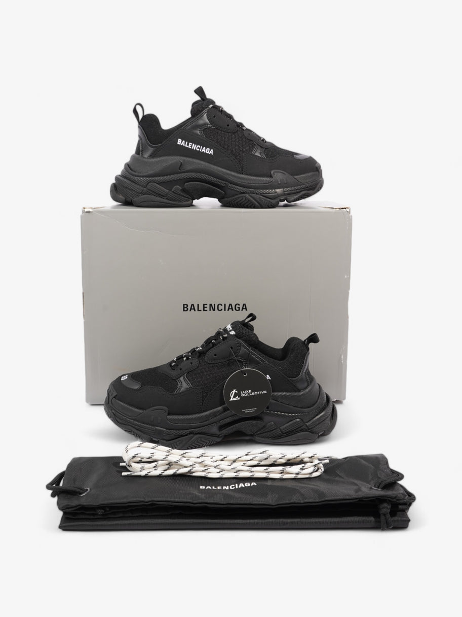 Balenciaga Triple S Black / White Mesh EU 39 UK 6 Image 10