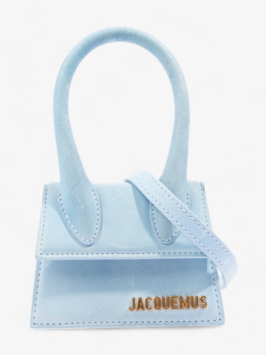 Jacquemus Le Chiquito Baby Blue Suede Image 1