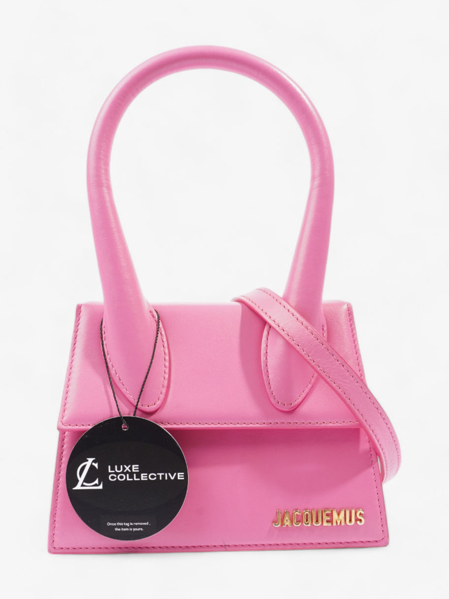 Jacquemus Le Chiquito Moyen Pink Leather Image 8