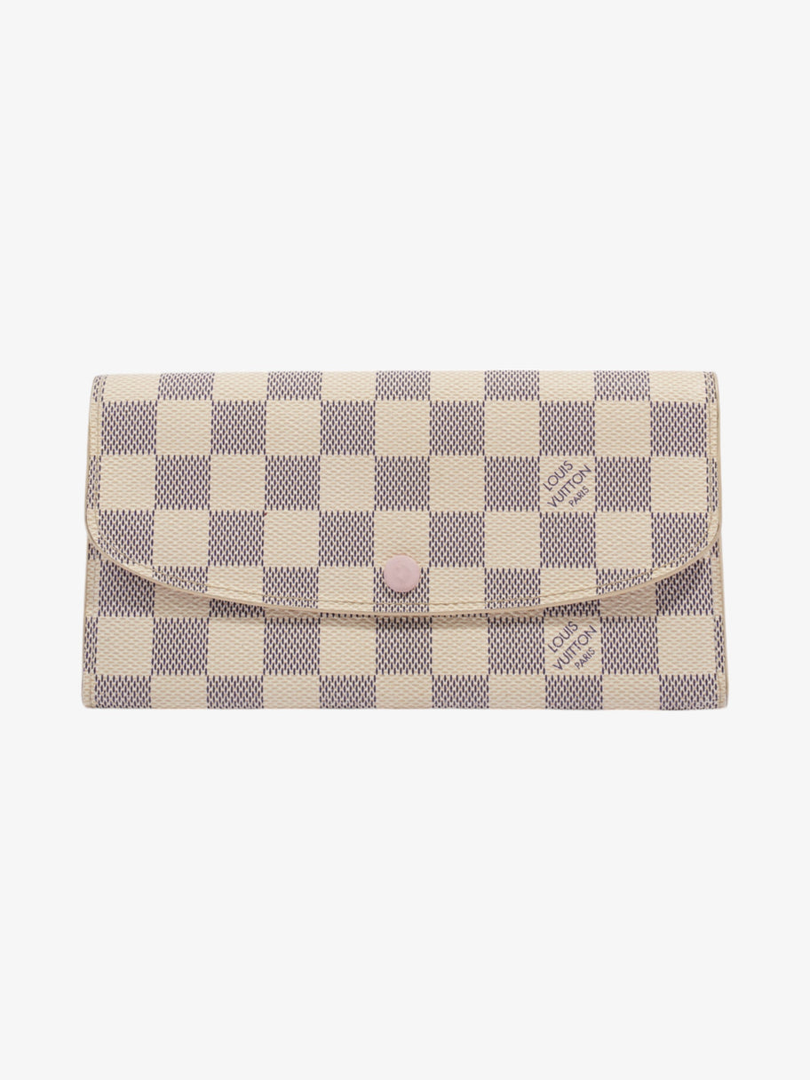 Louis Vuitton Emilie Wallet Damier Azur Coated Canvas Image 1