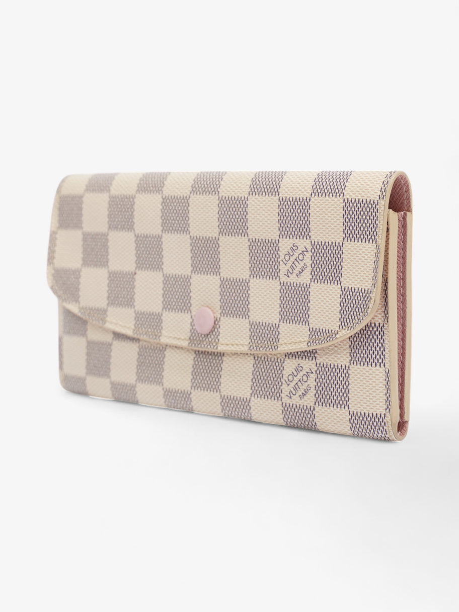 Louis Vuitton Emilie Wallet Damier Azur Coated Canvas Image 2