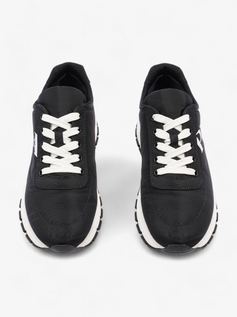 Low Top Sneaker Black / White Re Nylon EU 38 UK 5 Image 8