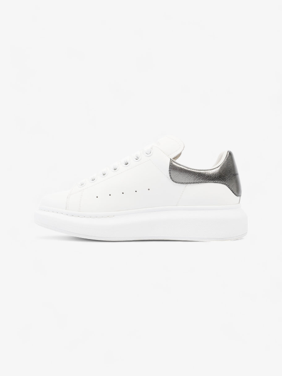 Alexander McQueen Oversized Sneakers White / Silver Leather EU 39 UK 6 Image 3