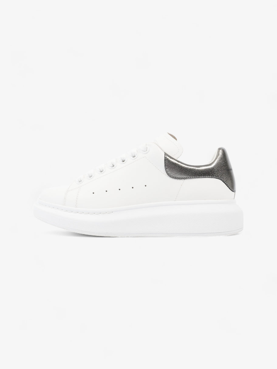 Alexander McQueen Oversized Sneakers White / Silver Leather EU 39 UK 6 Image 5