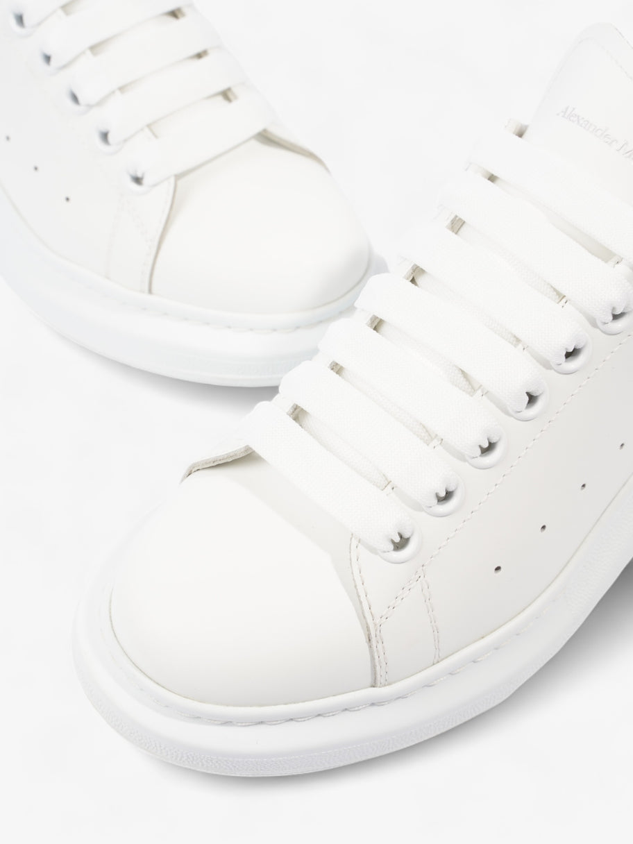 Alexander McQueen Oversized Sneakers White / Silver Leather EU 39 UK 6 Image 9