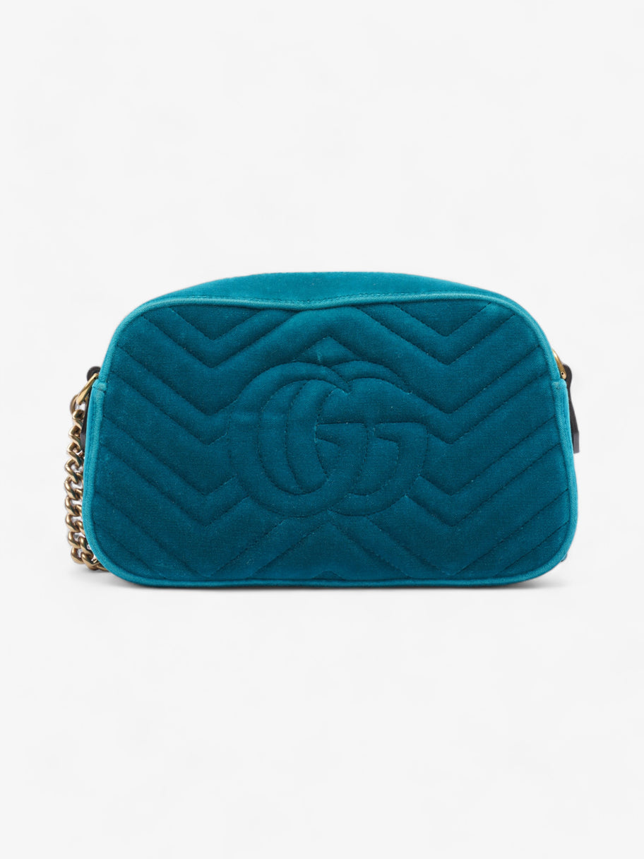 Gucci GG Marmont Blue Velvet Small Image 4