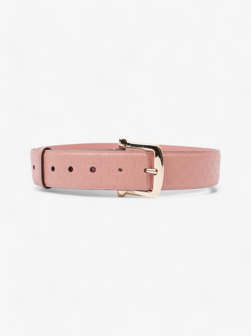  Gucci Microguccissima Belt Pink Leather 80cm 32