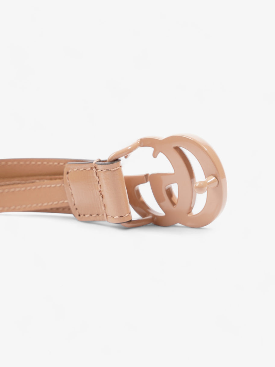 Gucci GG Marmont Thin Belt Beige Leather 95cm 38mm Image 3