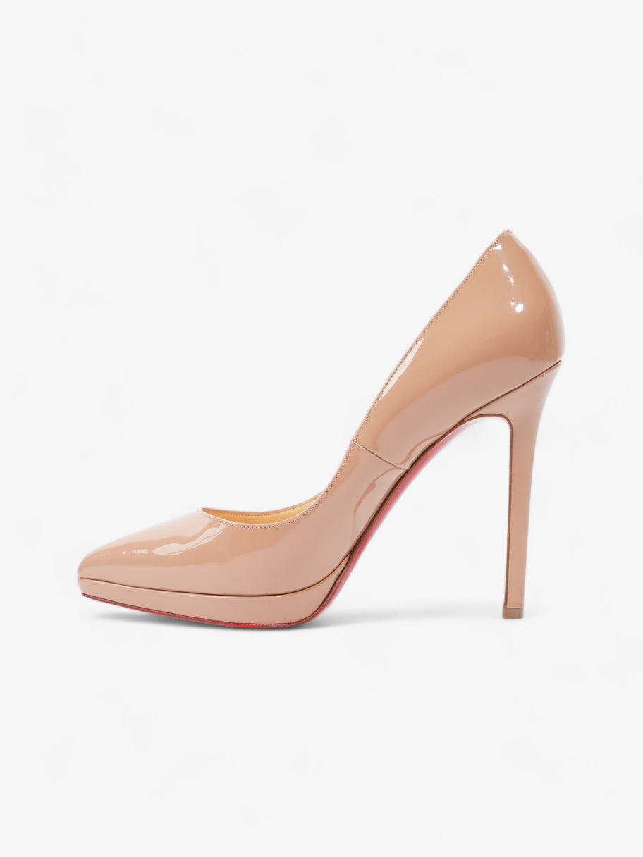 Christian Louboutin Pigalle Plato Nude Patent Leather EU 37 UK 4 Image 3