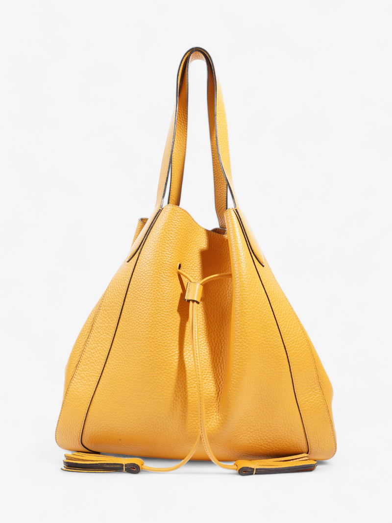  Mulberry Millie Tote Mustard Calfskin Leather