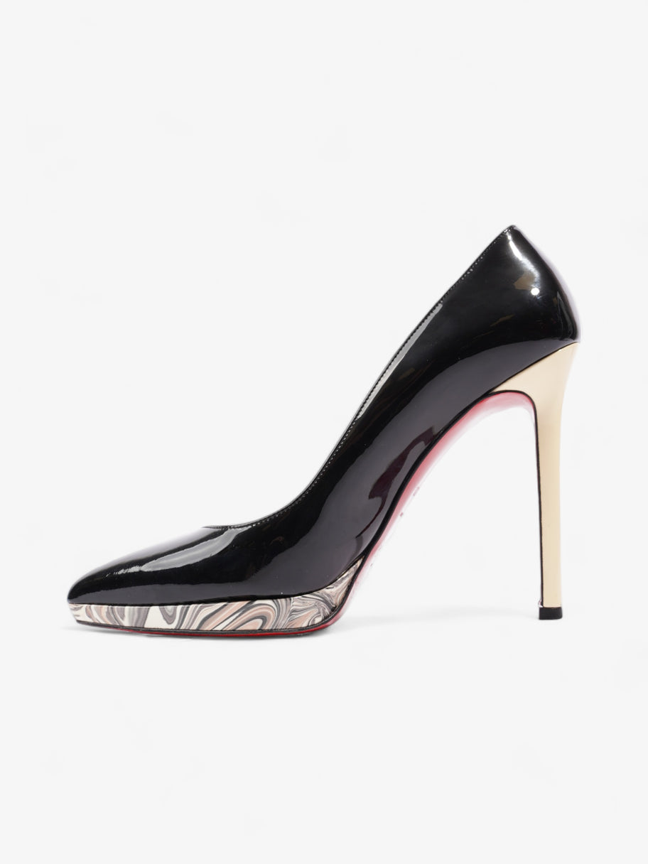 Christian Louboutin Pigalle Plato 120 Black Patent Leather EU 38.5 UK 5.5 Image 3