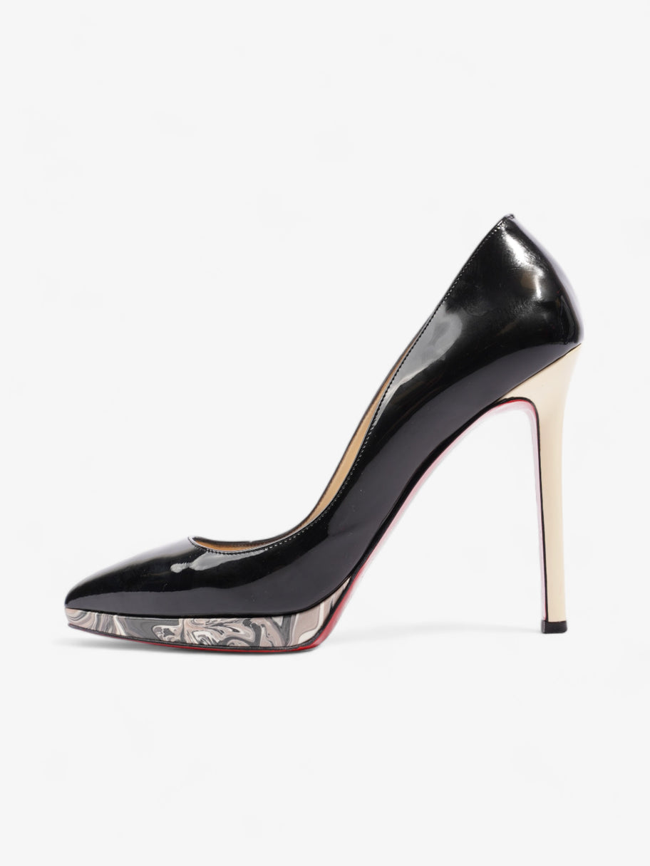 Christian Louboutin Pigalle Plato 120 Black Patent Leather EU 38.5 UK 5.5 Image 5