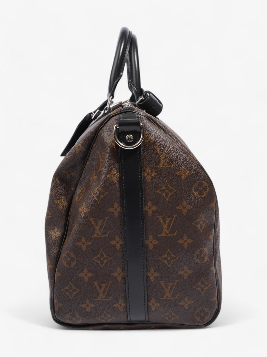 Louis Vuitton Keepall Bandouliere Monogram / Black Coated Canvas 45 Image 3