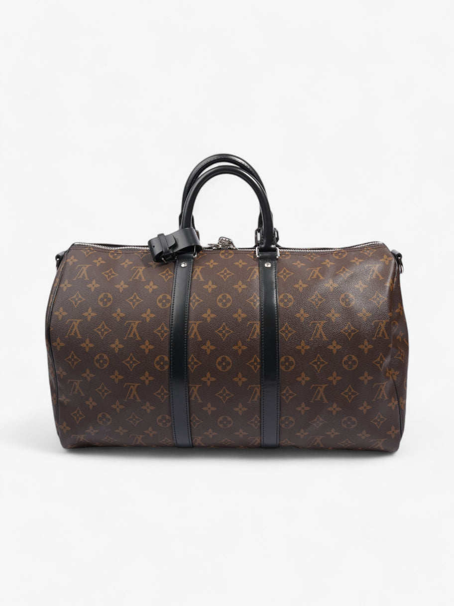 Louis Vuitton Keepall Bandouliere Monogram / Black Coated Canvas 45 Image 4