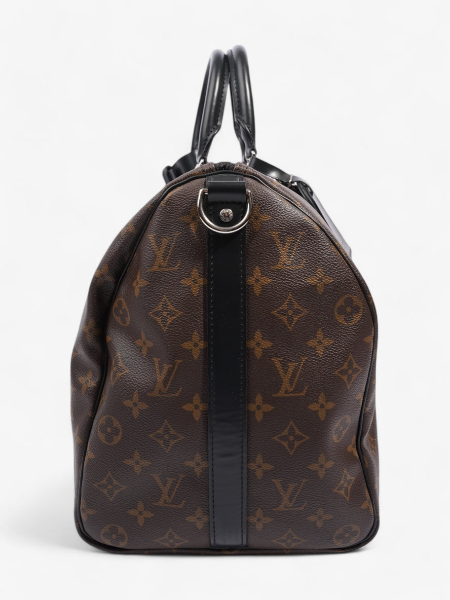 Louis Vuitton Keepall Bandouliere Monogram / Black Coated Canvas 45 Image 5