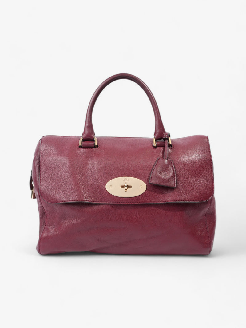  Mulberry Del Rey Deep Red Leather