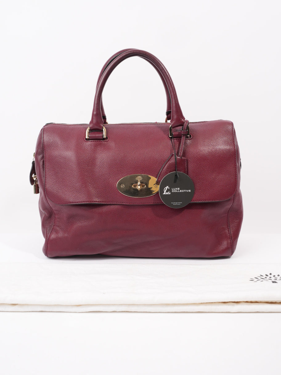 Mulberry Del Rey Deep Red Leather Image 9