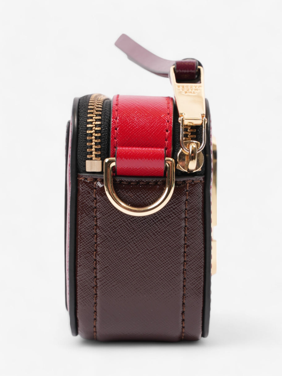 Marc Jacobs The Snapshot Bag Cranberry / Red / Burgundy Leather Image 5