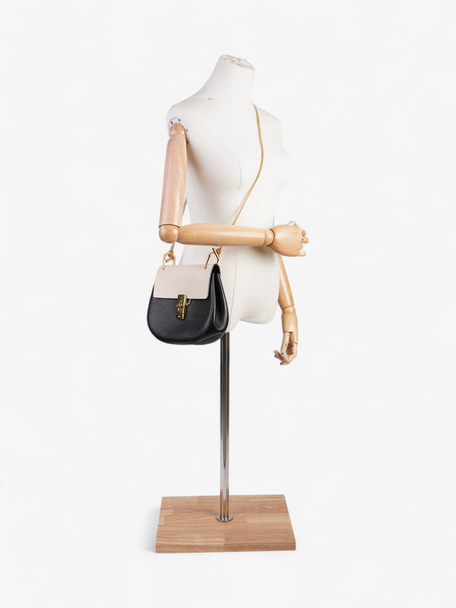 Chloe Drew Bag Black / Beige Leather Medium Image 2