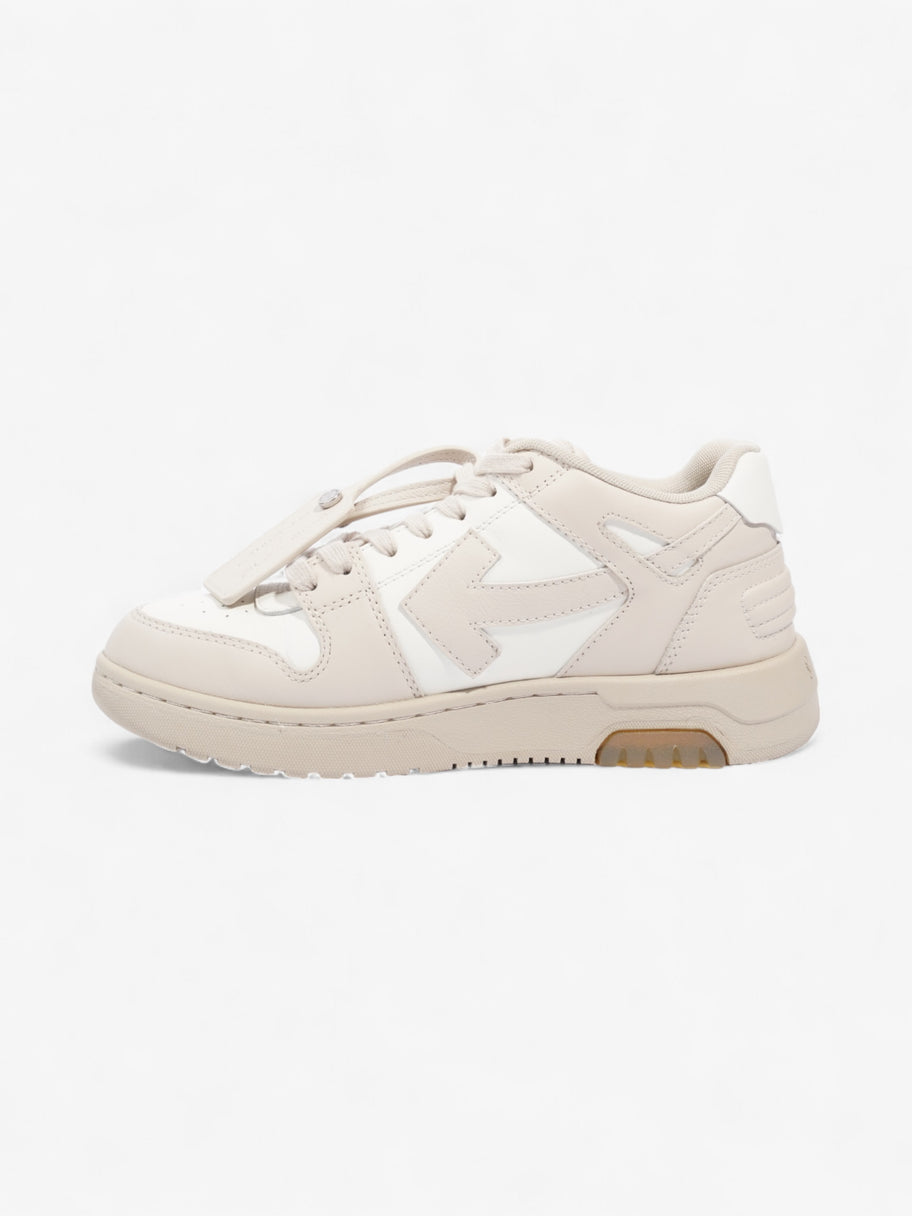 Off White Out Of Office White / Beige Leather EU 38 UK 5 Image 3