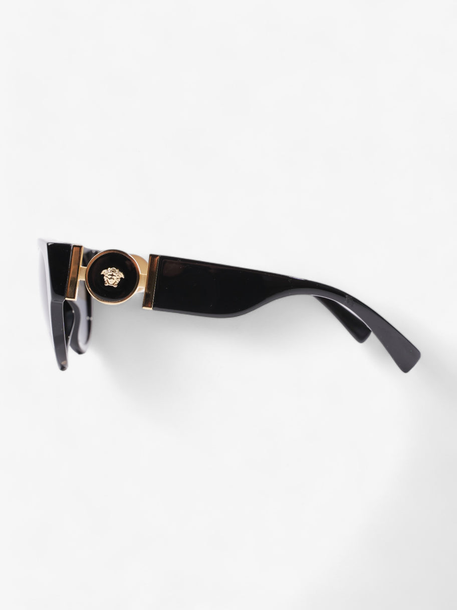 Medusa Detailed Sunglasses  Black Acetate 140mm Image 2