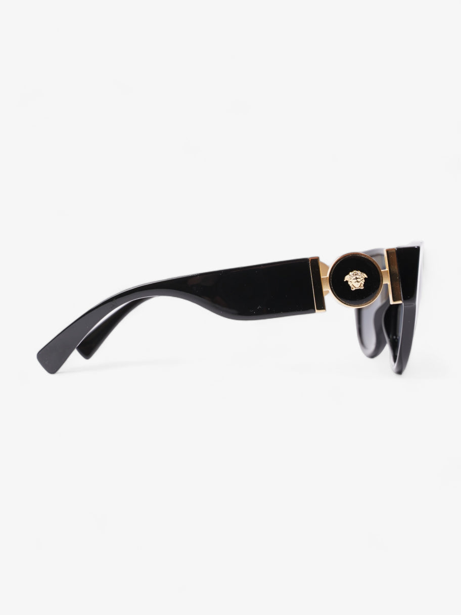 Medusa Detailed Sunglasses  Black Acetate 140mm Image 4