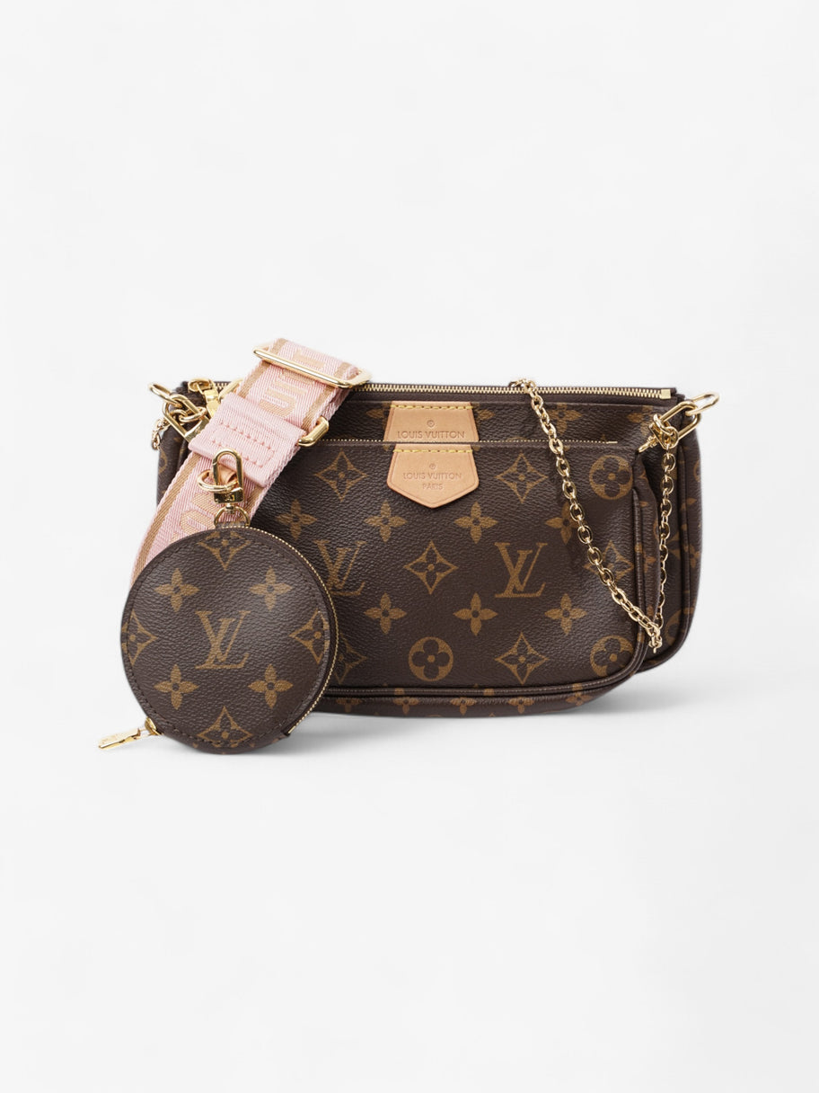 Louis Vuitton Multi Pochette Accessoires Monogram / Pink Canvas Image 1