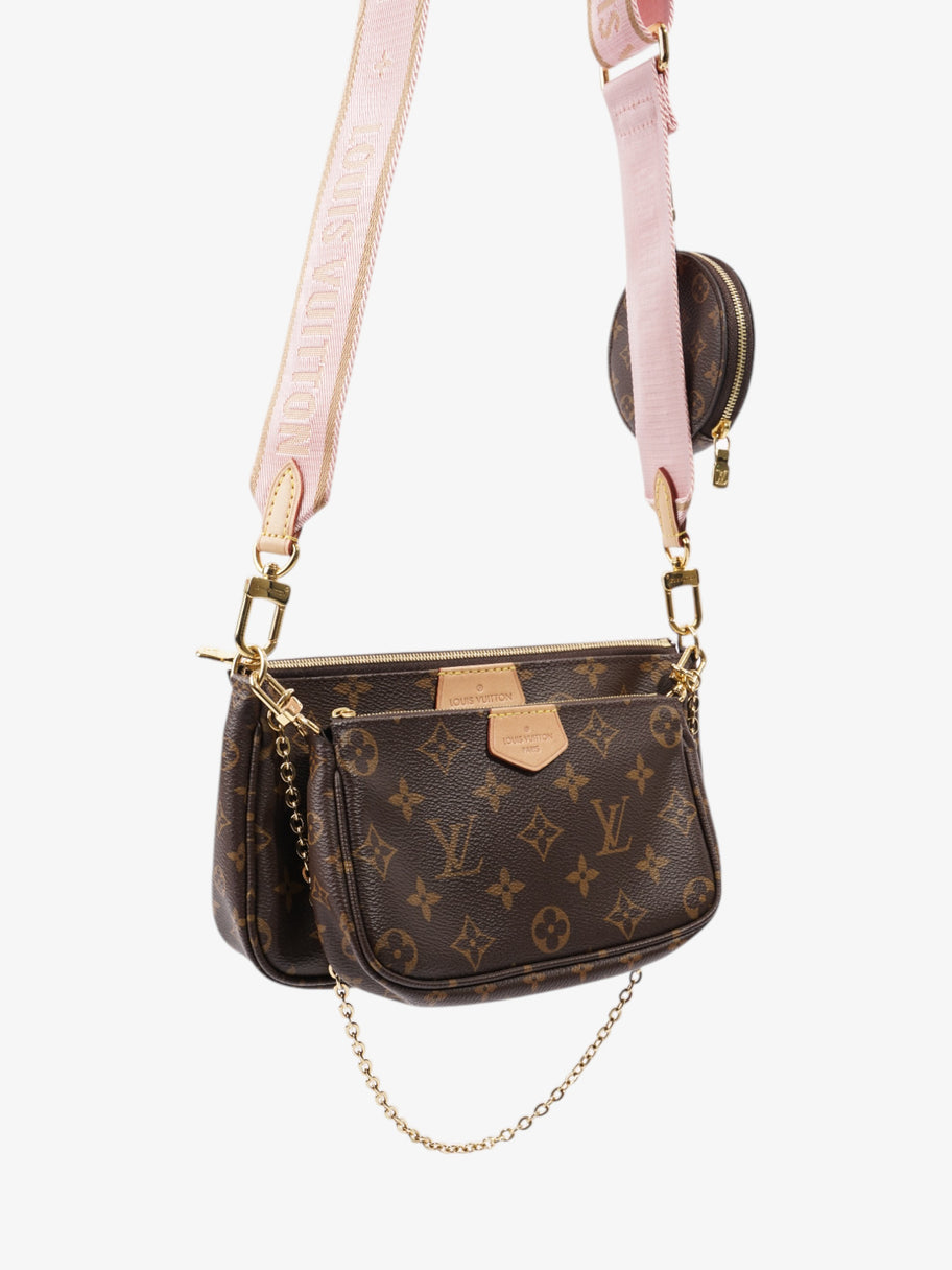 Louis Vuitton Multi Pochette Accessoires Monogram / Pink Canvas Image 7