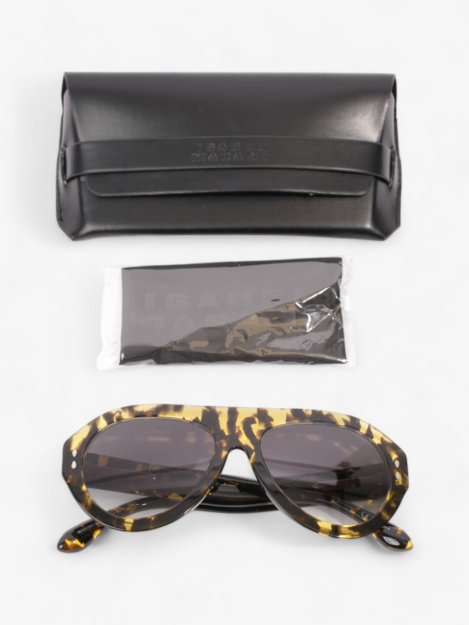 Isabel Marant Etoile Oversized Sunglasses Tortoise  Acetate 150mm Image 8