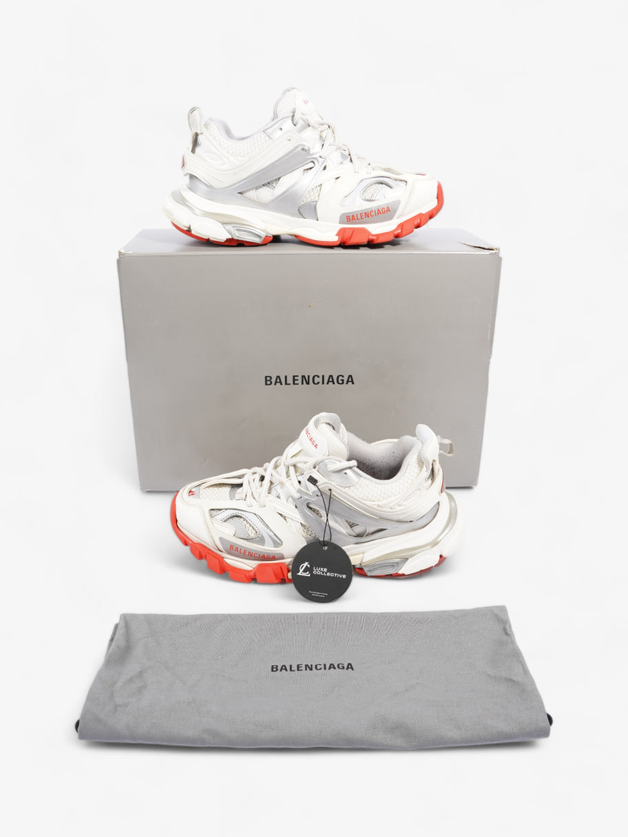 Balenciaga Track White / Red / Silver Mesh EU 41 UK 8 Image 10