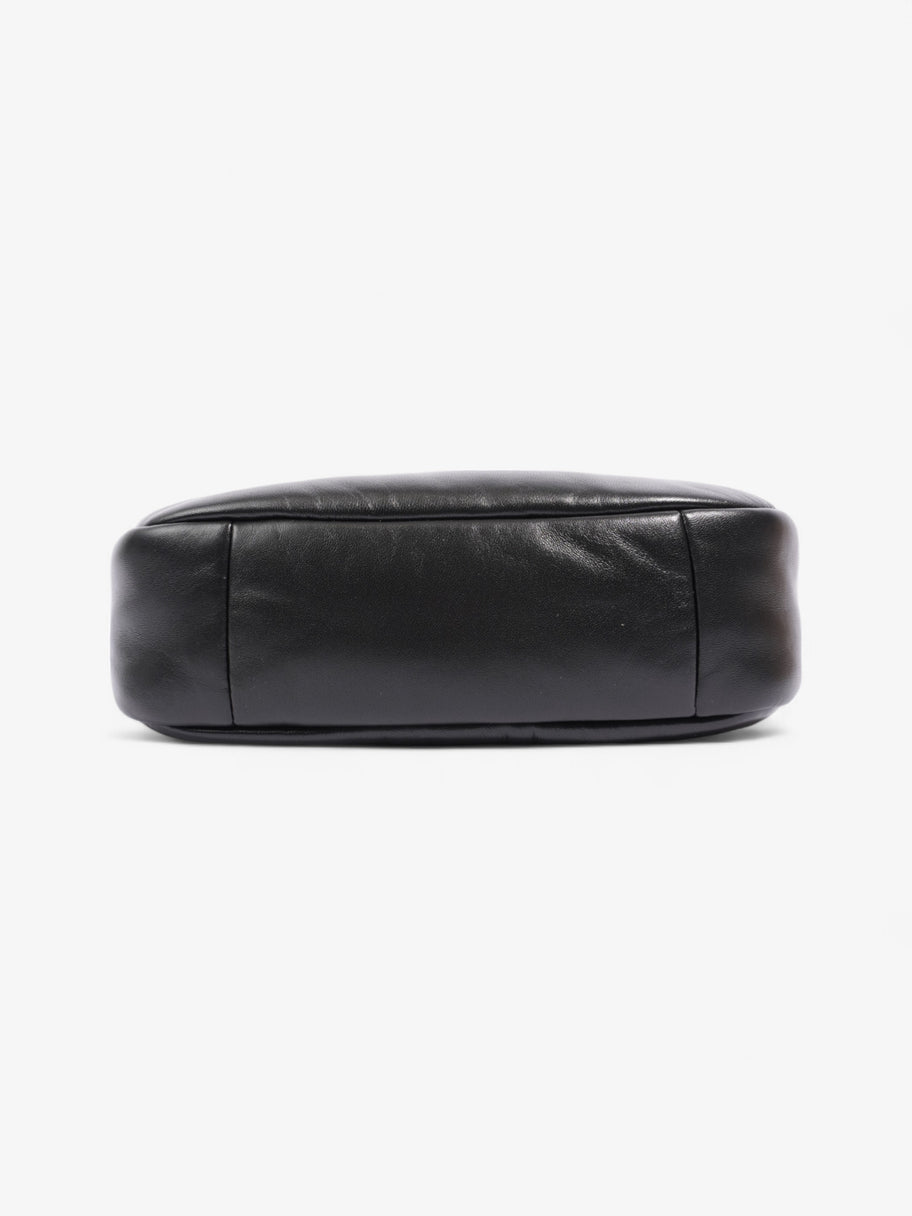 Prada Soft Padded Shoulder Bag Black Nappa Leather Image 6