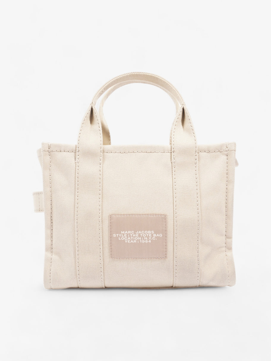 Marc Jacobs The Tote Bag Cream / White Cotton Small Image 4