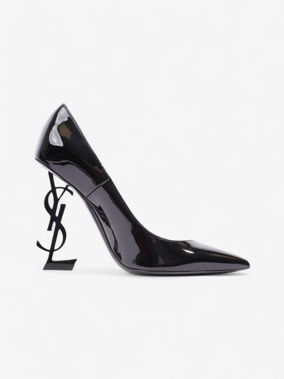 Saint Laurent Opyum Heels 110 Black Patent Leather EU 37 UK 4 Image 4