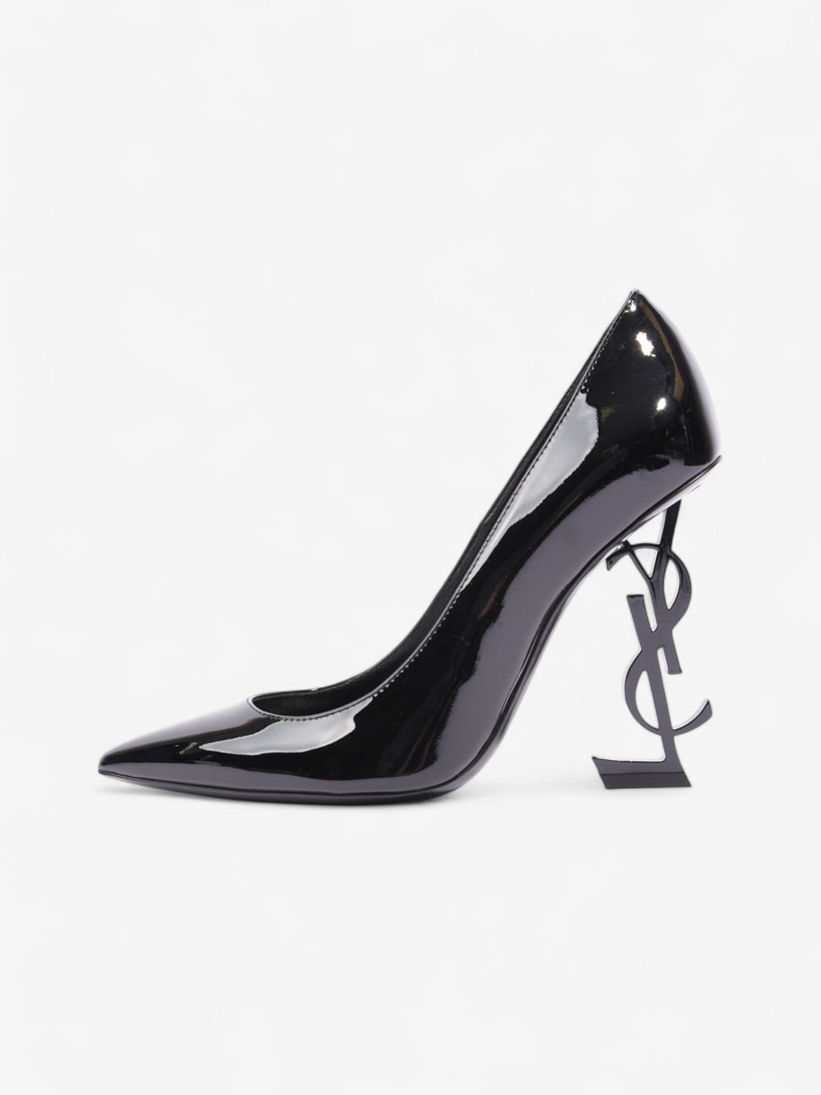 Saint Laurent Opyum Heels 110 Black Patent Leather EU 37 UK 4 Image 5