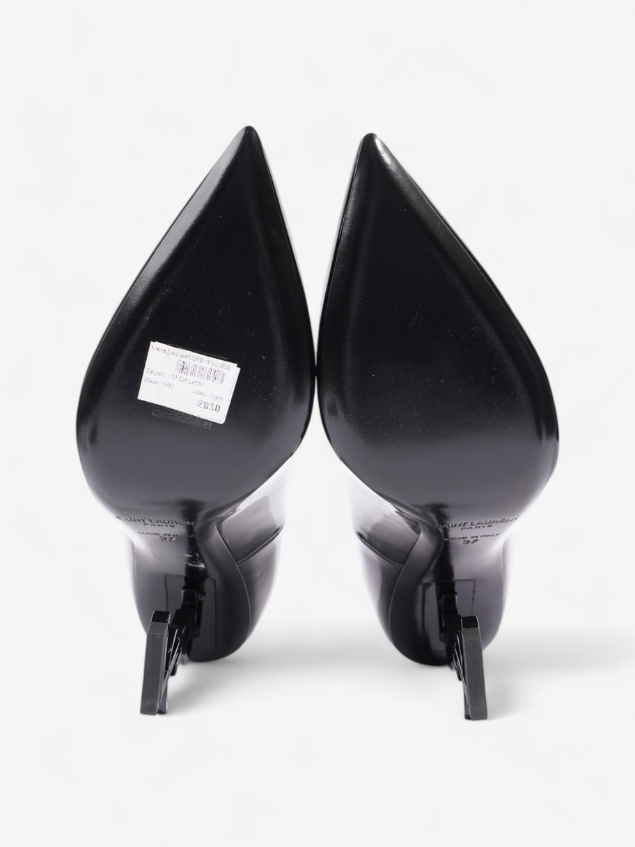 Saint Laurent Opyum Heels 110 Black Patent Leather EU 37 UK 4 Image 7