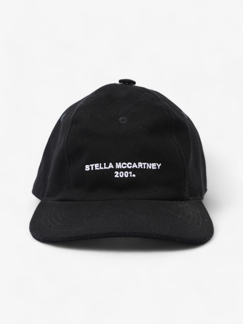  Stella McCartney Logo Cap Black Cotton 57